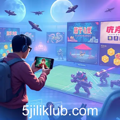 The Evolution of Online Gaming with 5jili